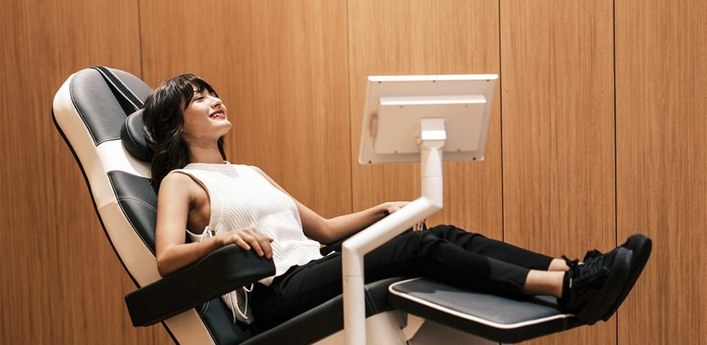 PelviPower-Therapiesessel für das Beckenbodentraining im Sitzen (Herstellerbild)